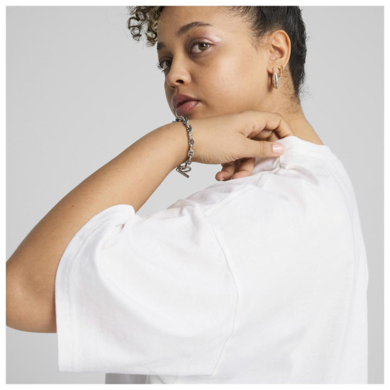 Puma Γυναικεία κοντομάνικη μπλούζα Essential Relaxed Tee